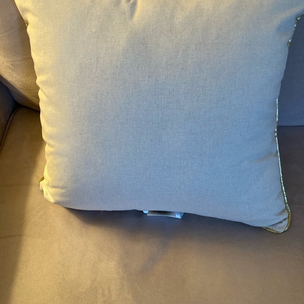 Elephant Print Decorative Pillow - Picture 3 of 4